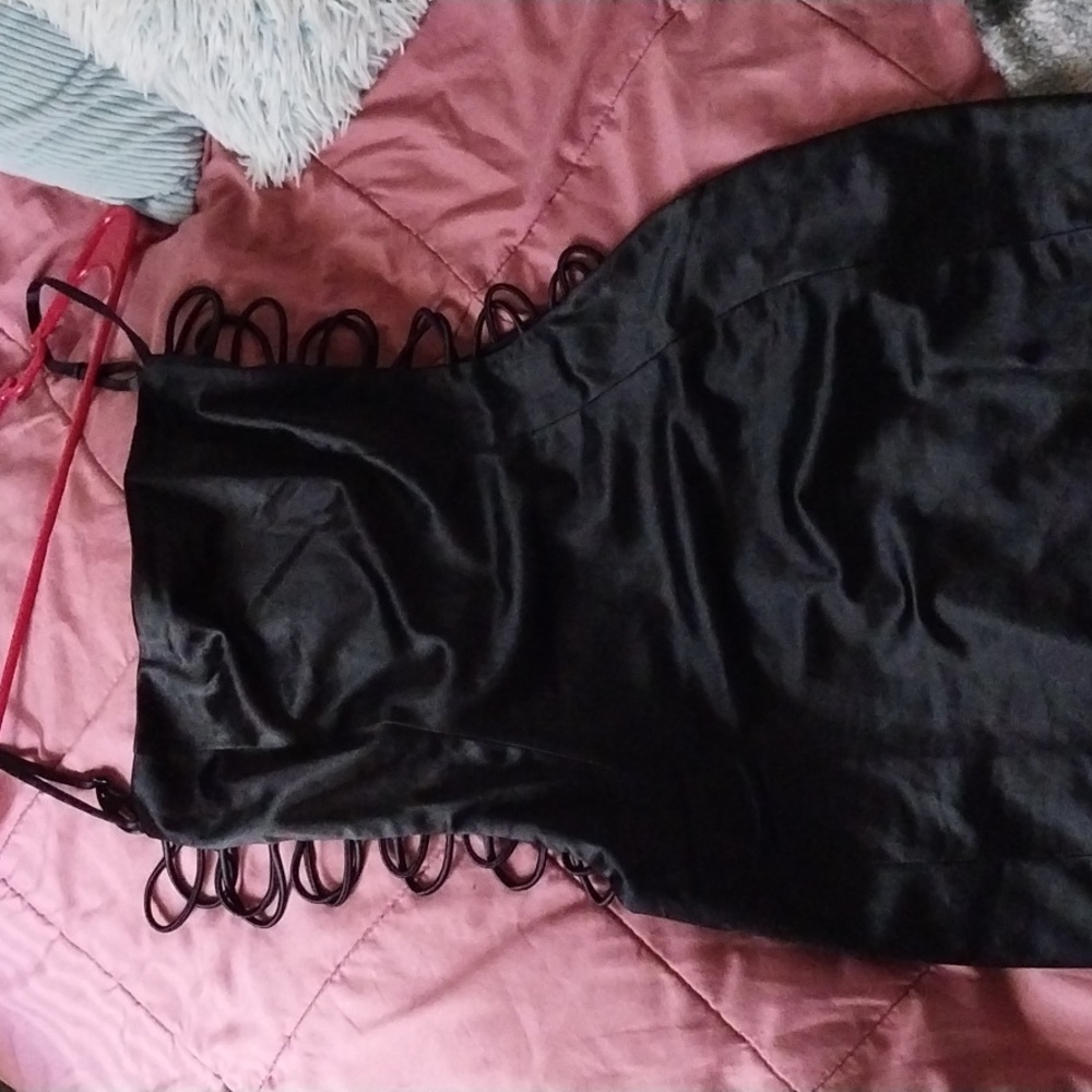 Windsor black mini dress size large